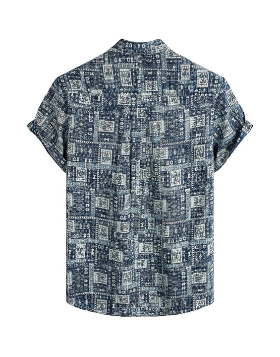  Print Clothes Supplier Beach Hawaiian Floral Men Shirts