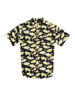 Short Sleeve Button Up 45 Kgs All Over Printing Hawaiian Shirt