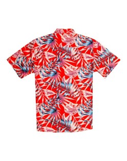 2023 Short Sleeve High Quality Red Hawaiian Shirts