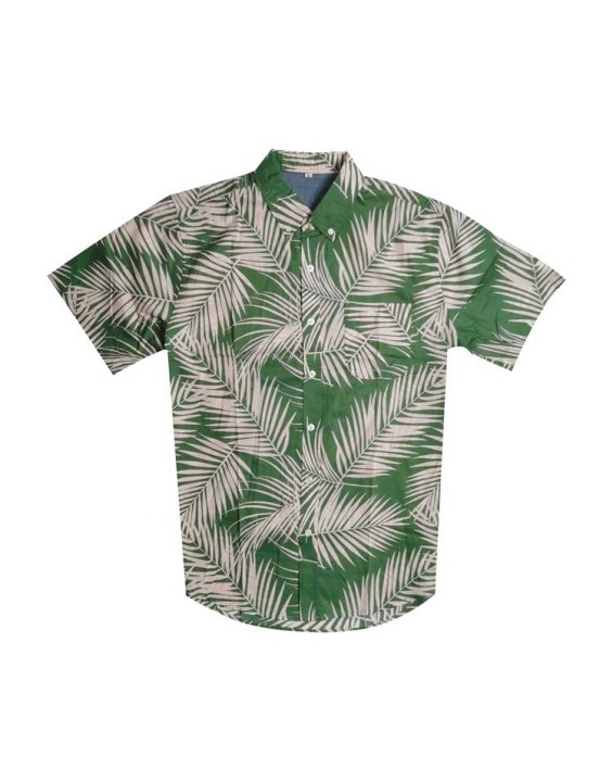 Hawaiian Shirt Digital Printed Hawaiian Beach Shirt For Men