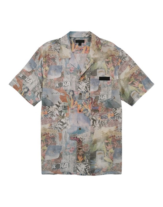 Mens Beach Hawaiian Shirt Casual Button Down Shirts Short Sleeve Hawaiian Shirts for Men