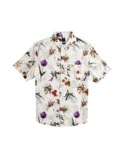 New Arrival Short Sleeve Printing Hawaii Beach Wear Casual Shirts For Men