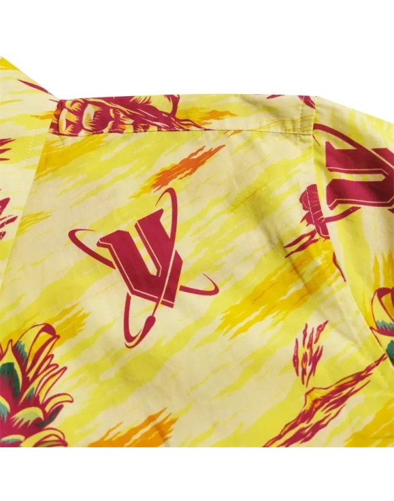 Sublimation Hawaiian Aloha Shirts Colourful Printed Short Sleeve Hawaiian Shirts