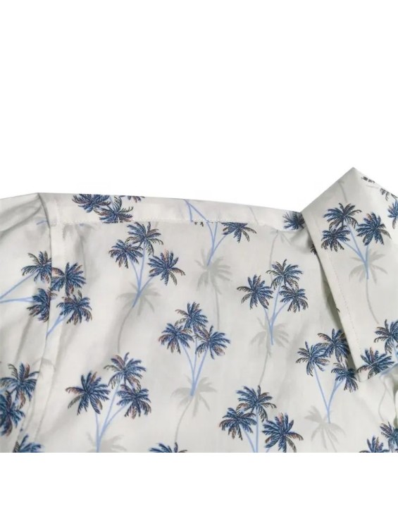 New Design  Fashion Short Sleeve Men'S Hawaii Shirts