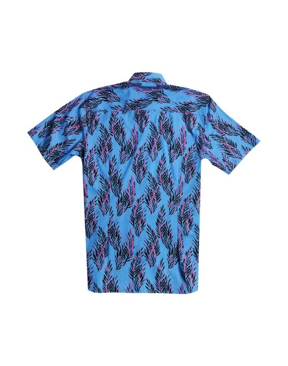 Beach Shirt Digital Print 100% Cotton Hawaiian Shirt