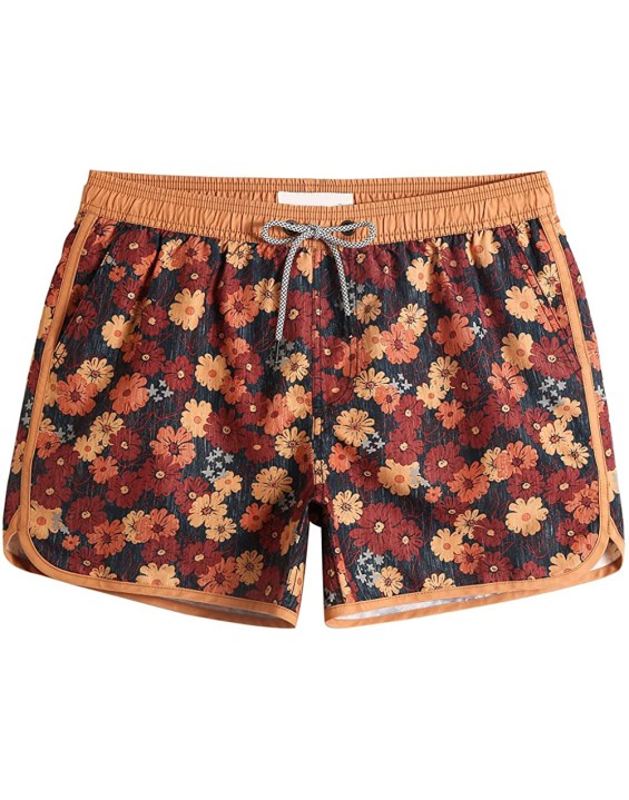 Latest design men colorful casual  printed surf board beach shorts