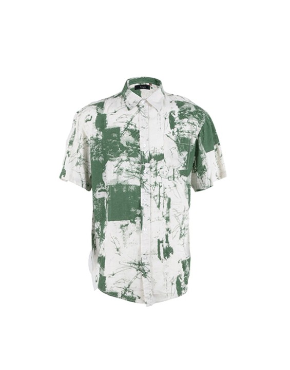 New Look  Printed Causal Designed Hawaiin Sky Blue Shirts Aloha For Men