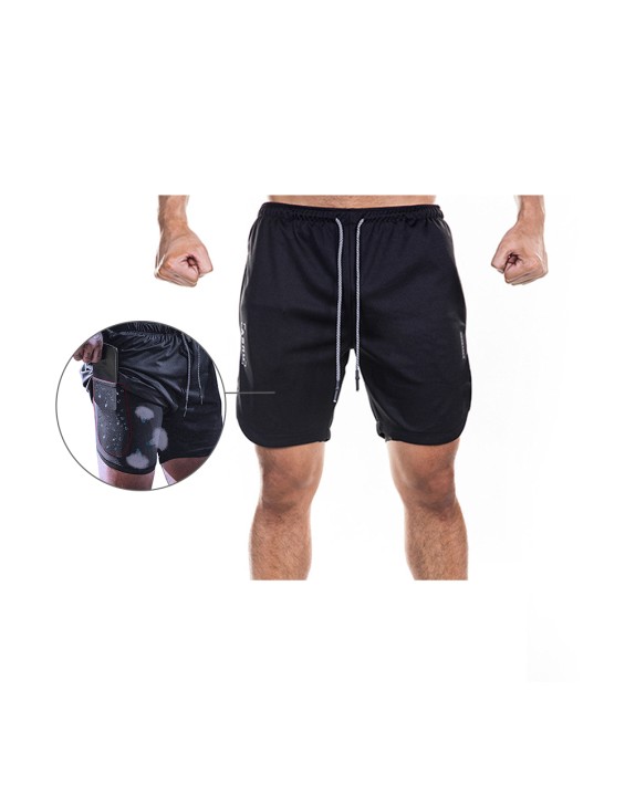 high waisted running compression sports shorts for men shorts with pockets