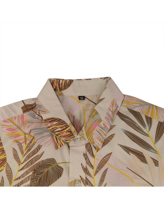 New Style Summer Men's Beach Shirt Printed Short Sleeve Casual Shirt Button Down Graphic Hawaii Shirts