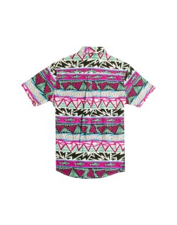 Fashion Short Sleeve Mens Beach Wear Shirt