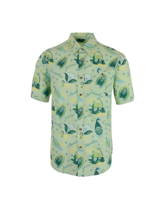 New Look  Printed Causal Designed Hawaiin Sky Blue Shirts Aloha For Men