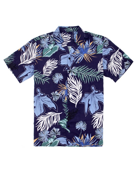 100% Cotton ized Hawaiian Shirt Men Floral Button Up Fashion Printed Men Sets Hawaii Suit Lapel Shirts Drawstring Shorts