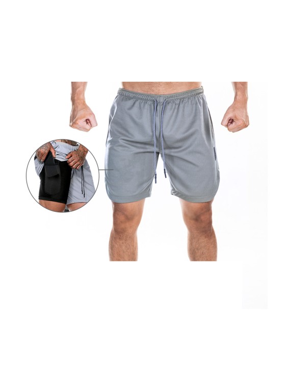 high waisted running compression sports shorts for men shorts with pockets