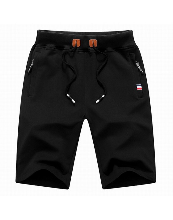 100% cotton summer hot selling  logo men blank bermuda short sport shorts