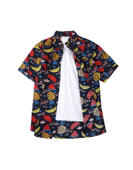 fancy bright colored men vintage beach shirts suppliers