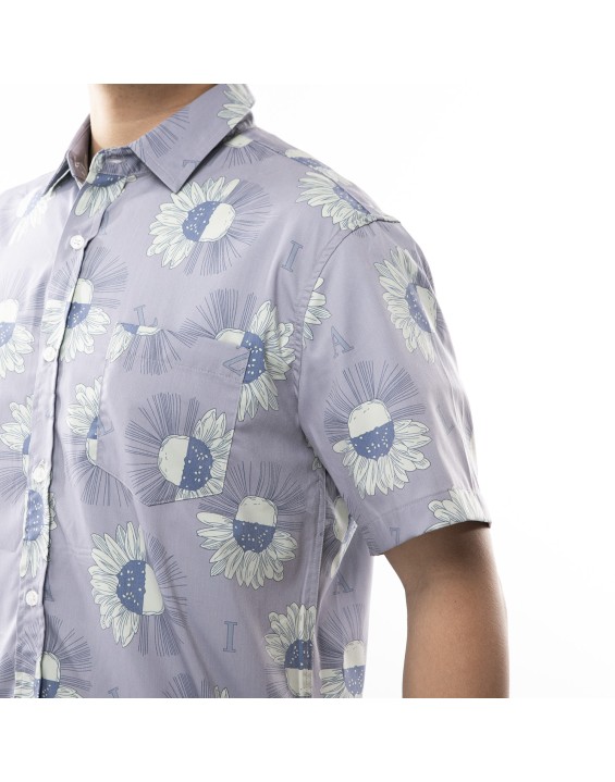 2023 beach shirt summer floral cotton vintage  Hawaiian loose print men's shirt