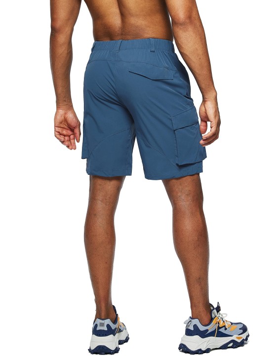 Quick Dry Board Swimming Shorts for Men UPF50+ Fishing Hiking Beach Short with Multi Pockets