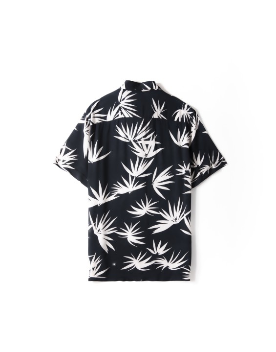 Summer  Printed Cool Beach Floral Hawaiian Style Shirt Short Sleeve Button up Coconut Tree Printing Hawaii Shirts for Men